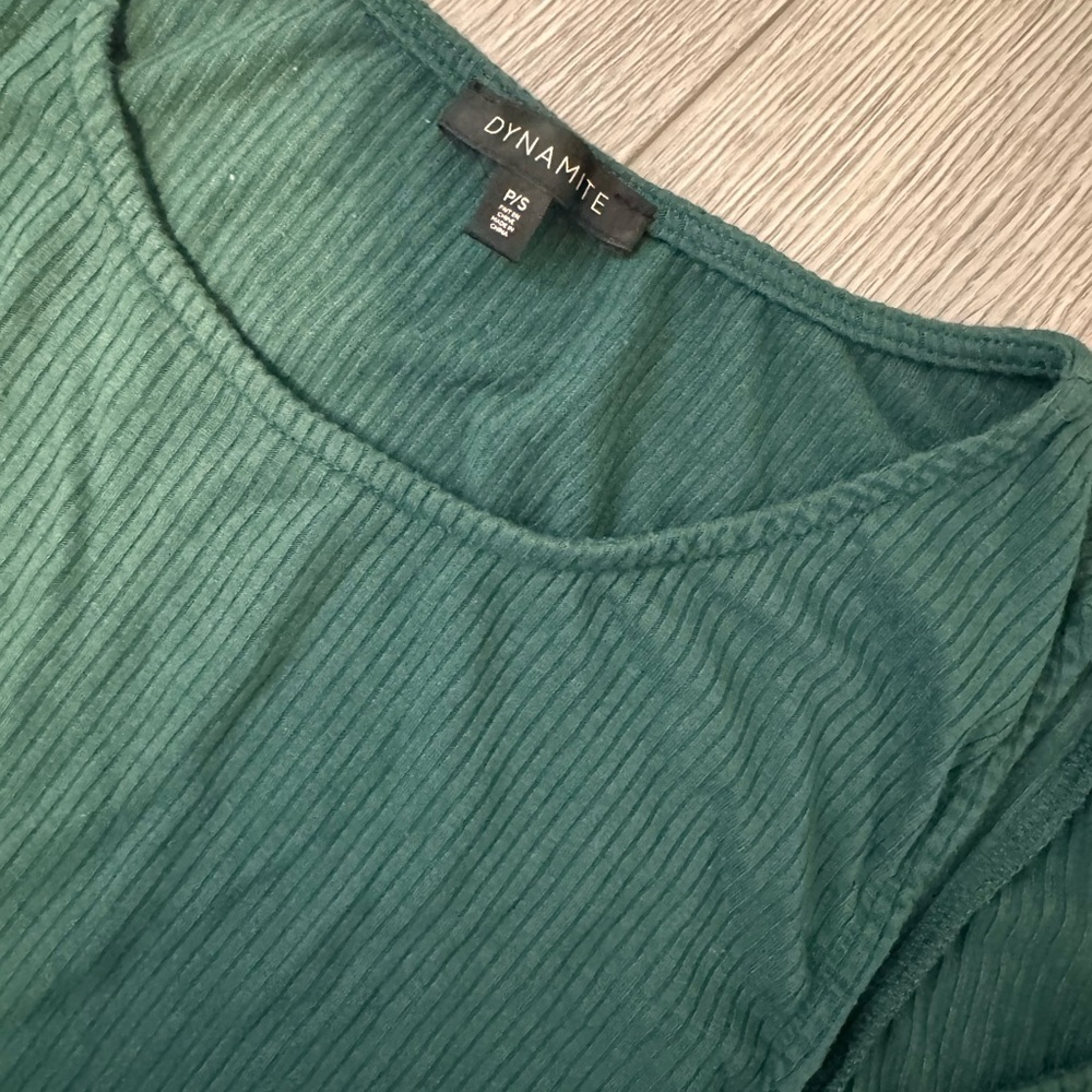 Dynamite Green Women's Top